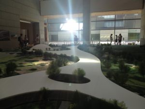 イビラプエラ公園の巨大な模型